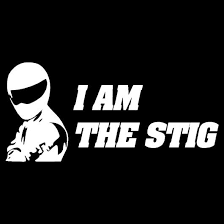 logo: I am the Stig