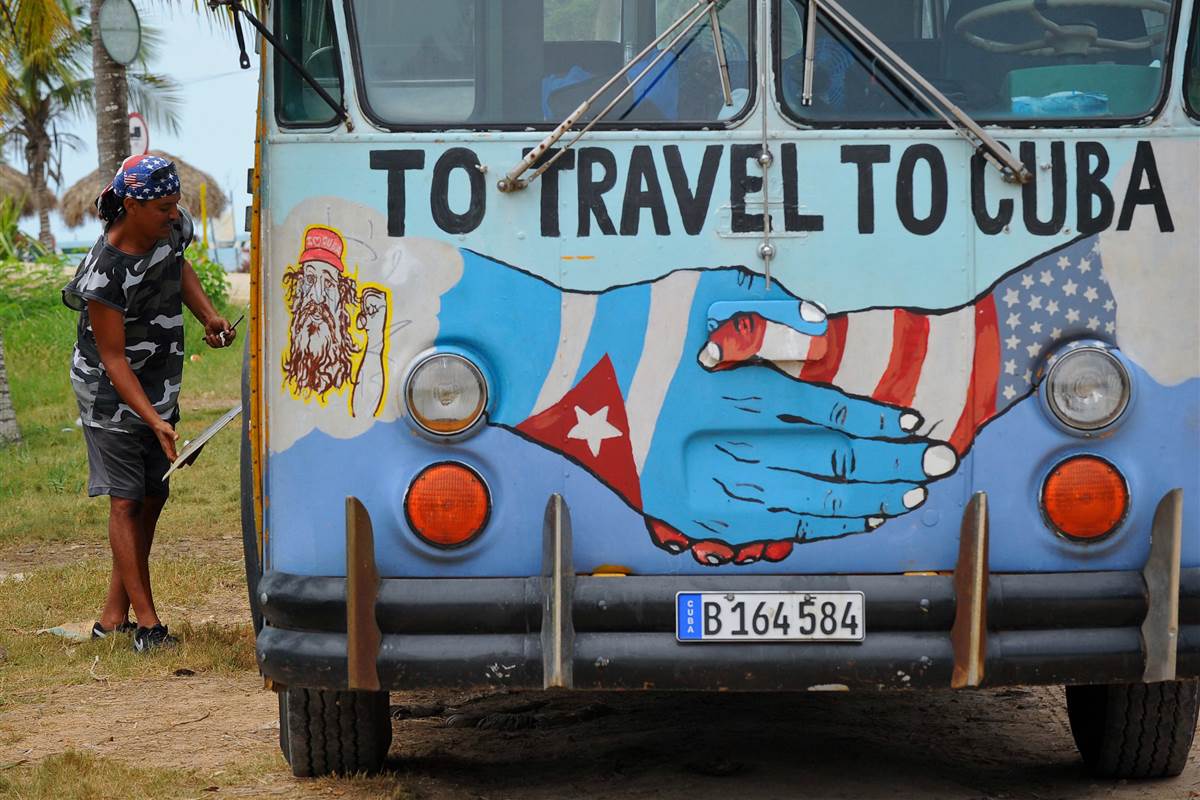 Bus in Cuba