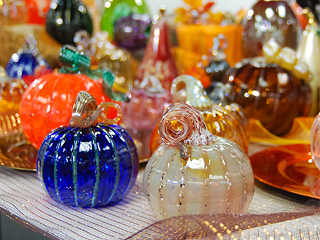 Glass ornaments