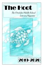 Drawing of a turtle on the cover of the literary magazine